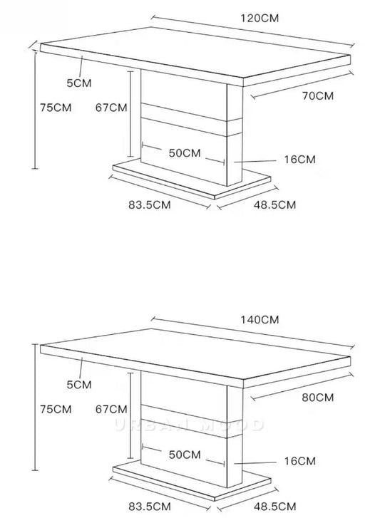 CAMUS Modern Dining Table & Chairs