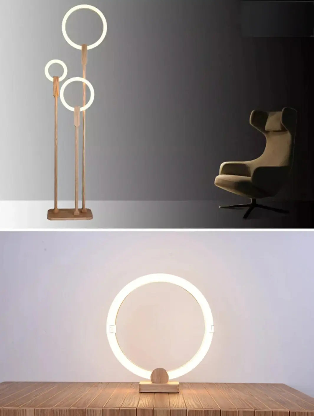 GRAVITAS Scandinavian LED Floor Lamp