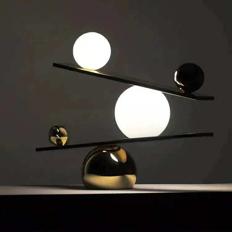 FABIO Postmodern Full Moon Table Lamp