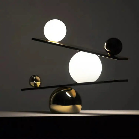 FABIO Postmodern Full Moon Table Lamp