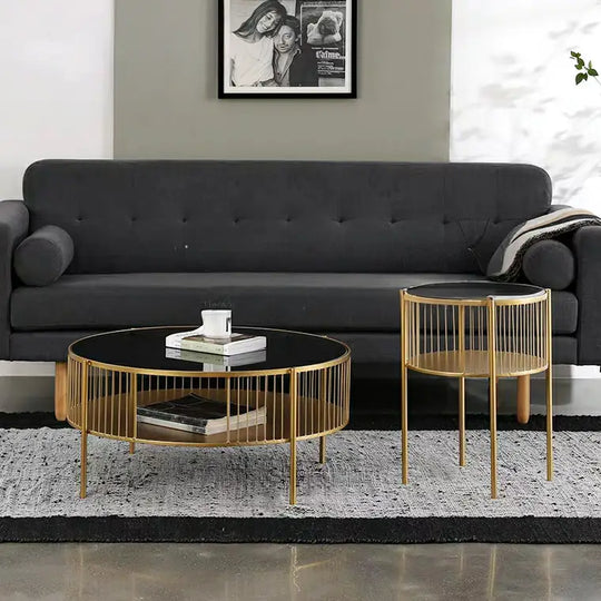 ALMACÉN Accent Round Side/Coffee Table