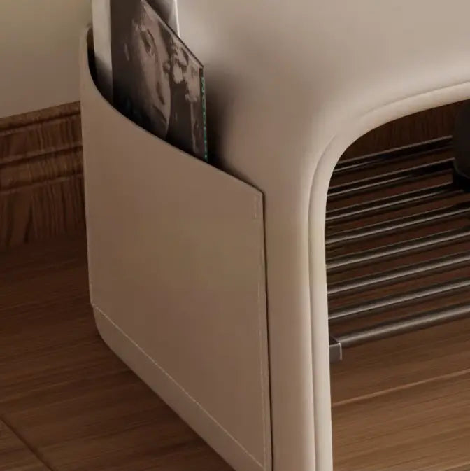 TIAGO Modern Leather Bench