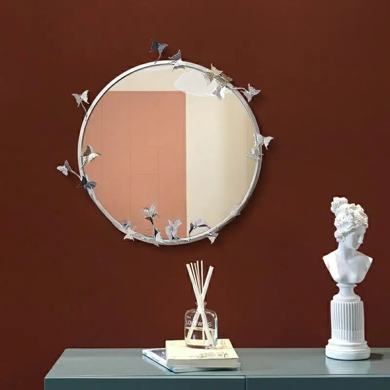 PROCLA Modern Accent Round Wall Mirror