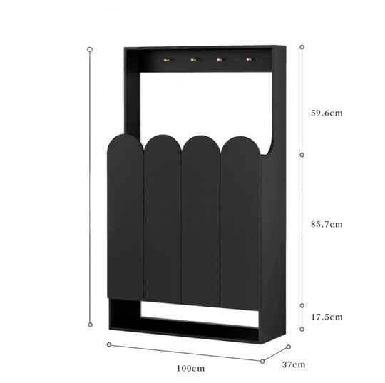 LSOPE Scandinavian Shoe Cabinet