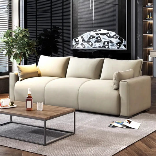 SOFT Modern Leathaire Sofa