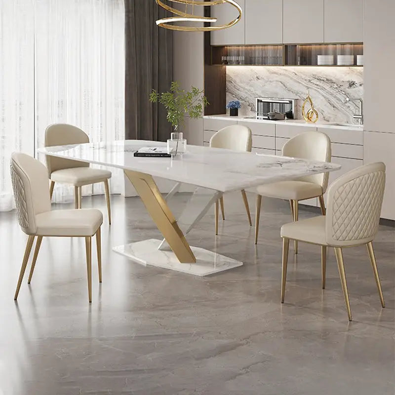 NATHAN Modern Sintered Stone Dining Table