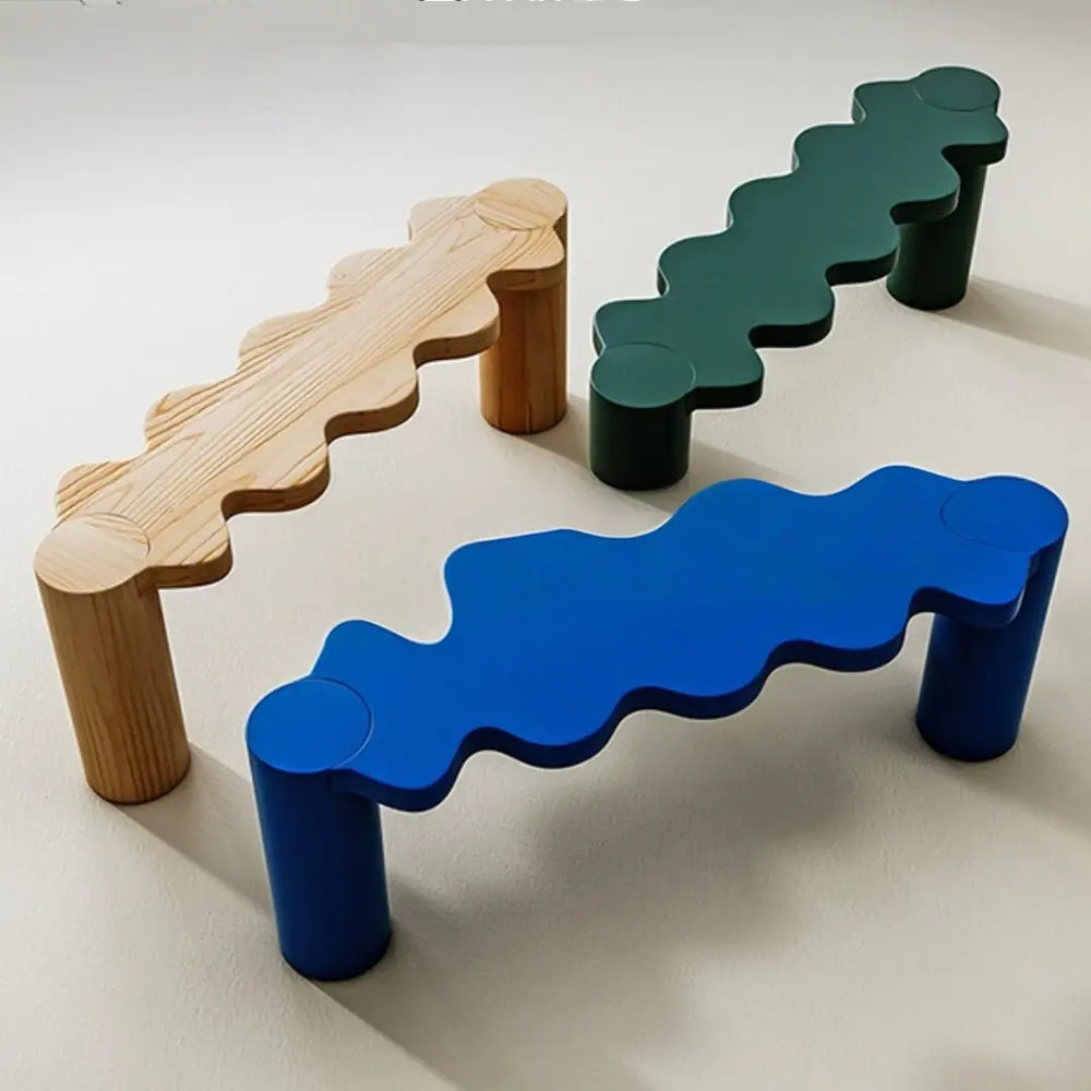 YUUTO Modern Solid Wood Bench