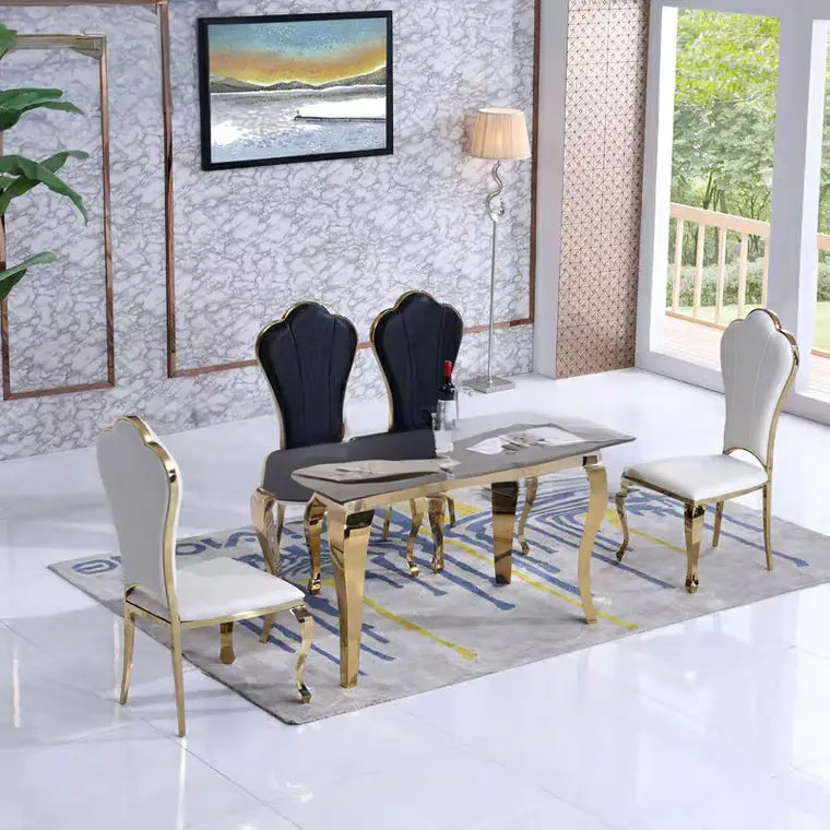TILT Victorian Marble Dining Table