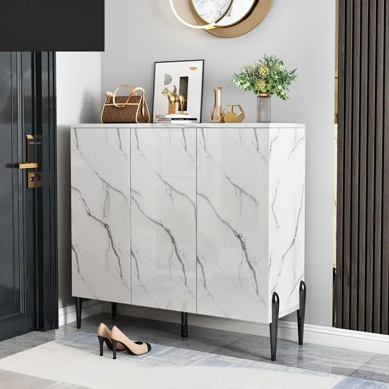 ROXIE Modern Slate Shoe Cabinet