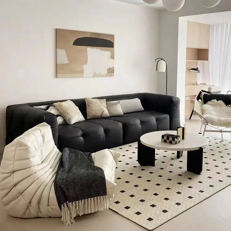 LUCAS Modern Leather Sofa