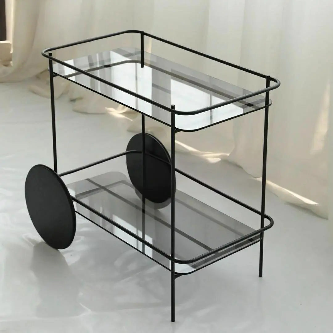 DORQ Industrial Glass Kitchen Trolley