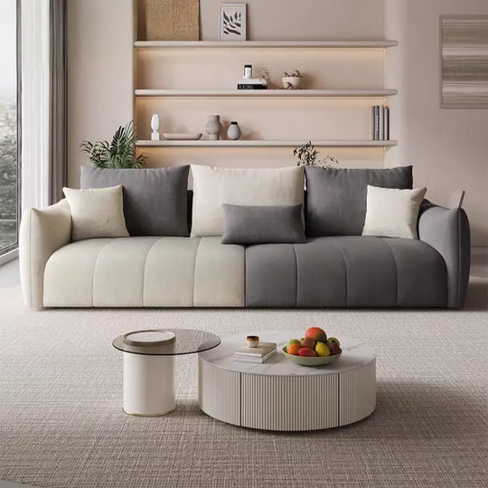 TERIZLA Modern Velvet Sofa