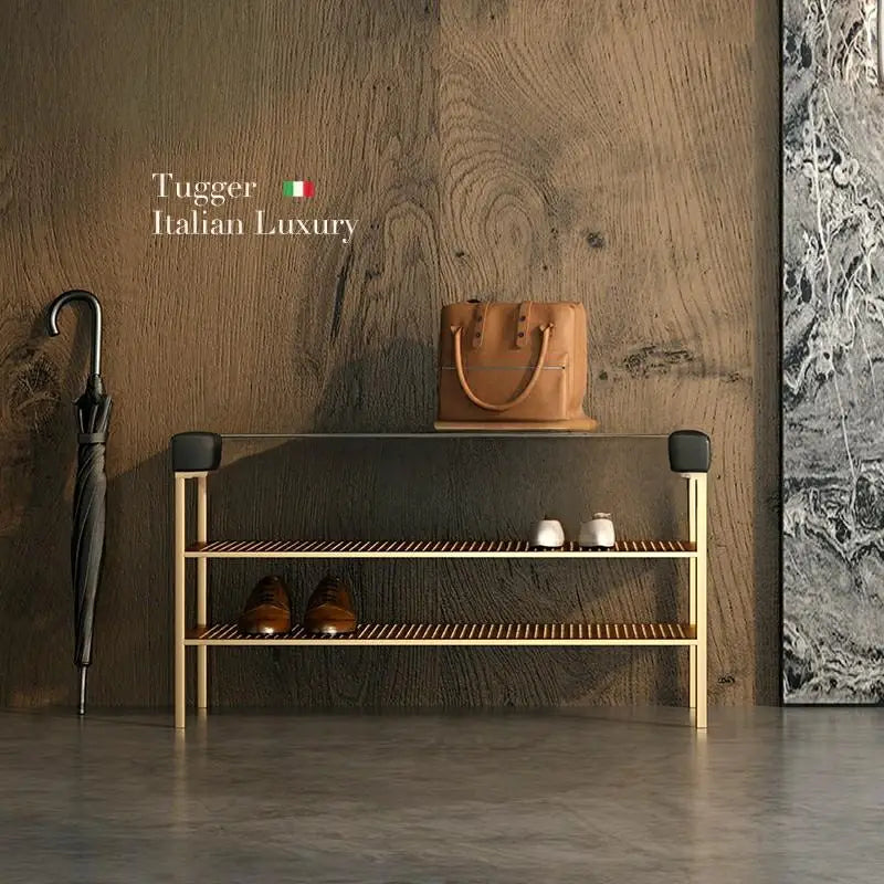 GAËL  Modern Foyer Shoe Bench