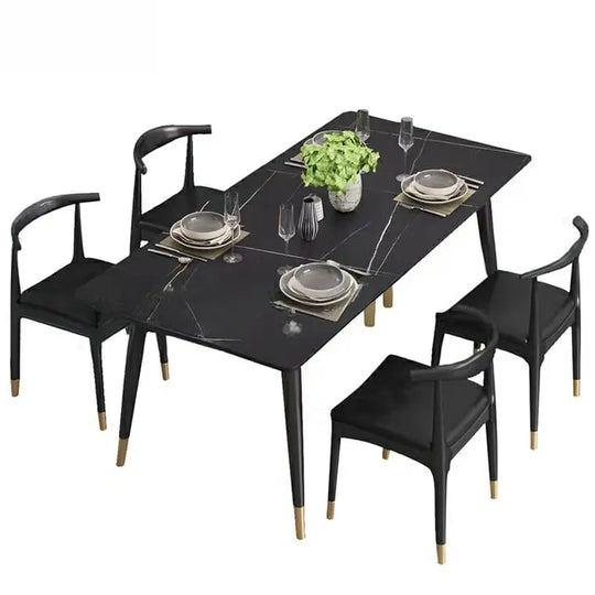 FELICIA Modern Marble Dining Table & Chairs