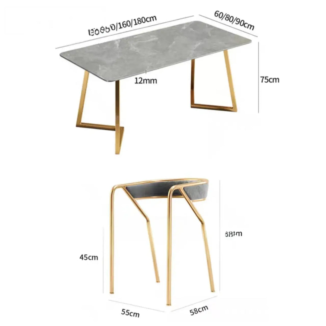 THORSEN Modern Sintered Dining Table