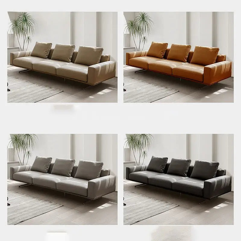 FINN Modern Leather Sofa