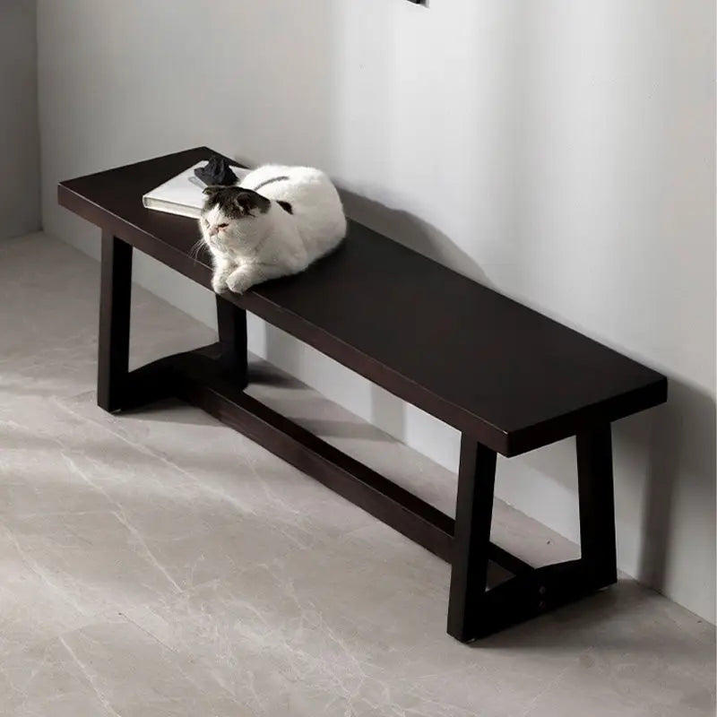 STITCH Modern Solid Wood Bench
