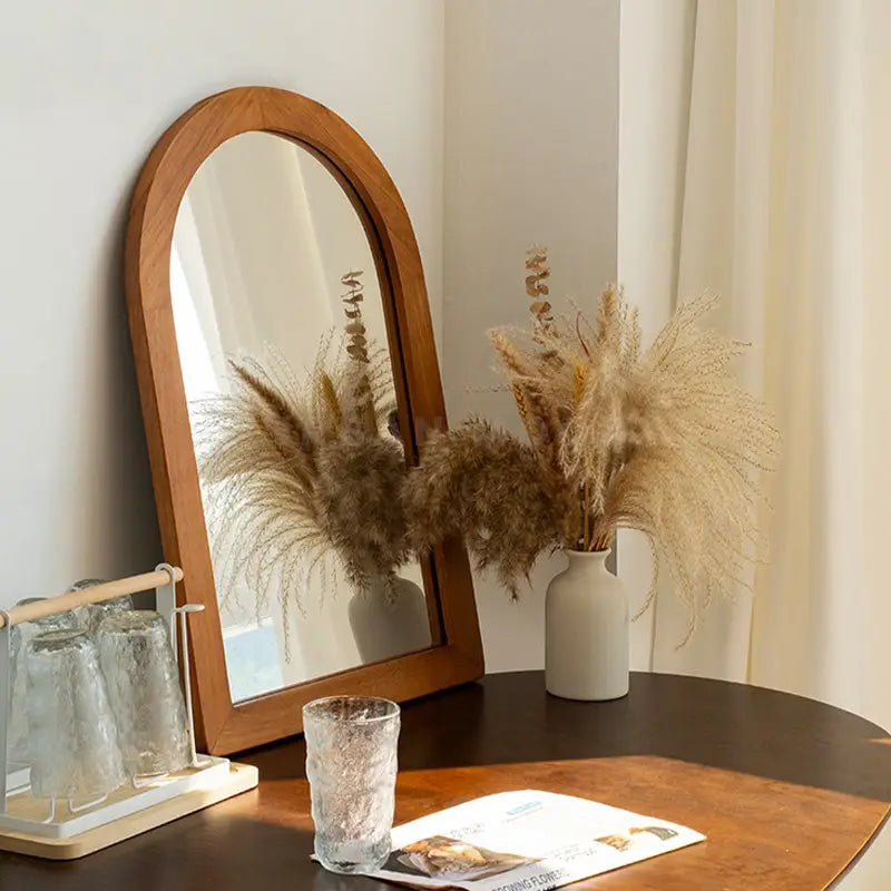 GRAIN Modern Solid Wood Vanity Mirror