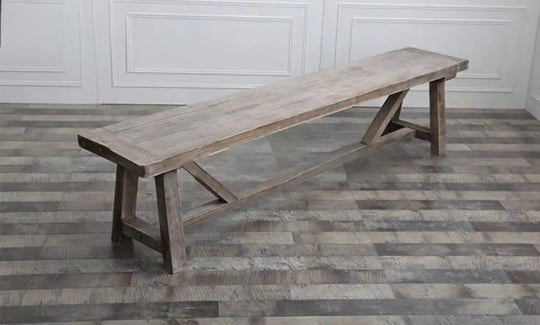ROICK Vintage Distressed Dining Table & Chairs