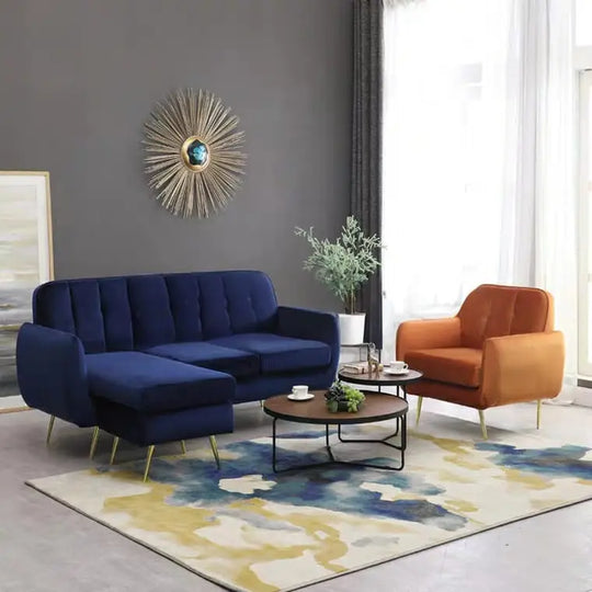 LOTUS Modern Velvet Sofa