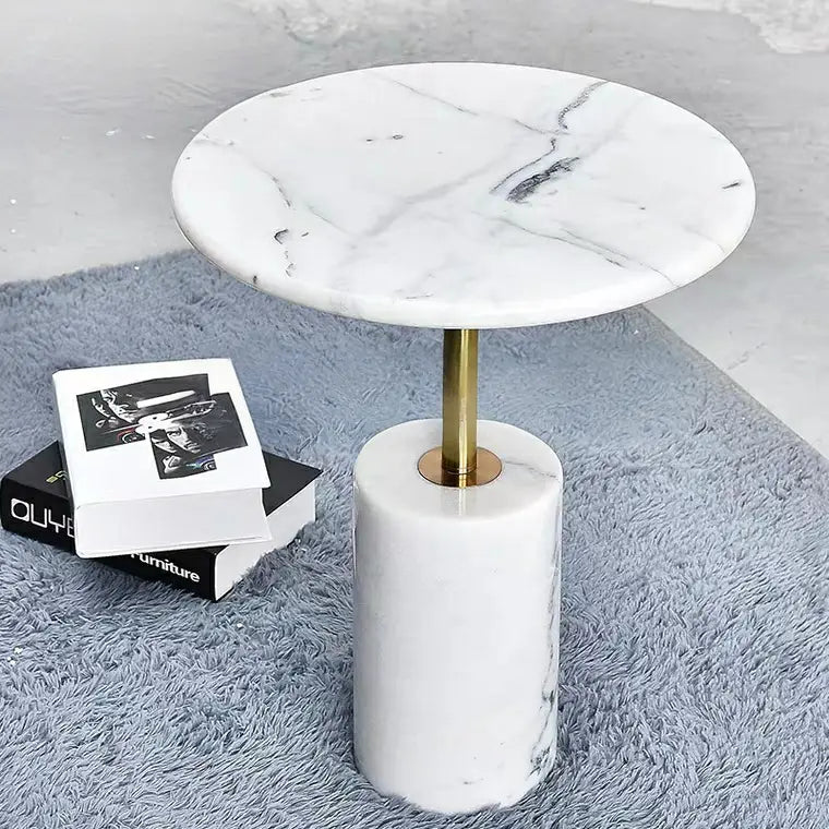 ÉCORCE Modern Marble Side Table