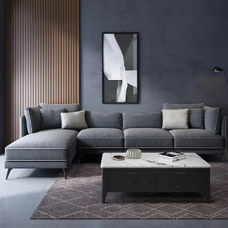 SPOALE Modern Leathaire Sofa