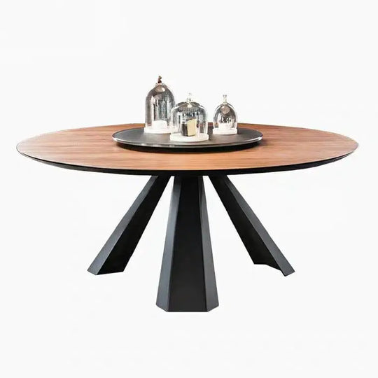 TERRY Solid Wood Round Dining Table