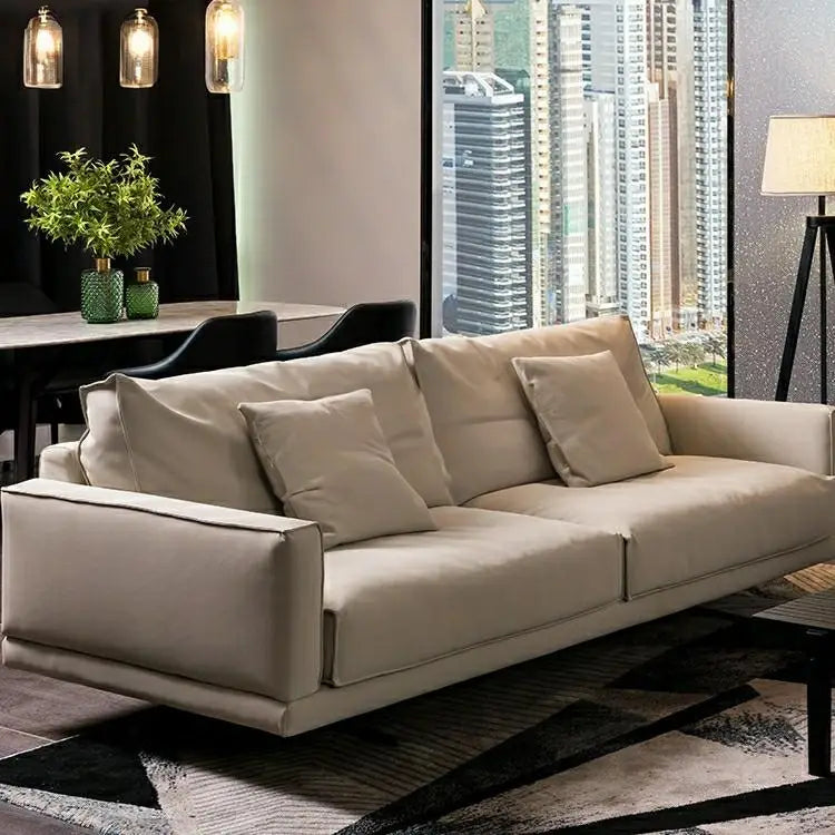 SWARS Modern Floating Fabric Sofa
