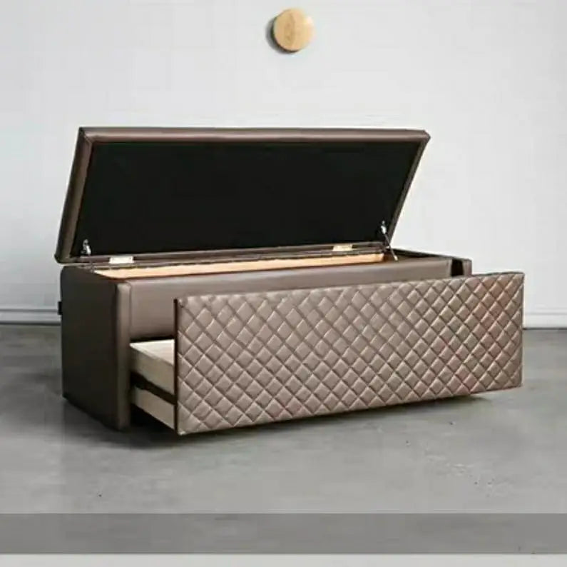 STANISLAS Modern Foyer Storage Bench