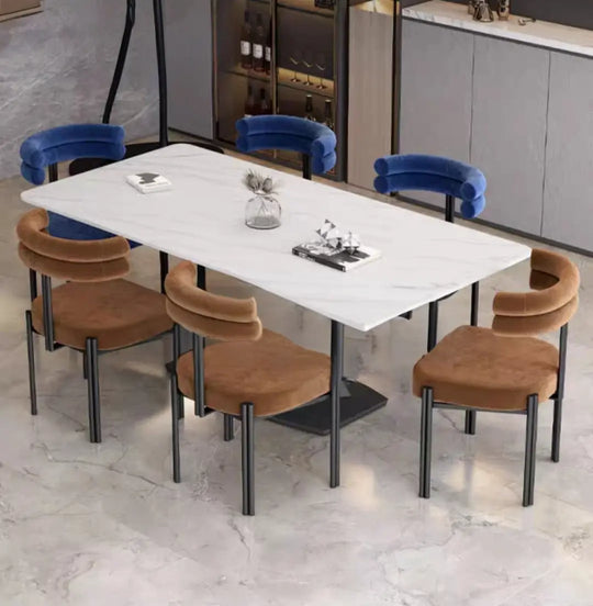 TZIPPORAH Modern Velvet Dining Chair