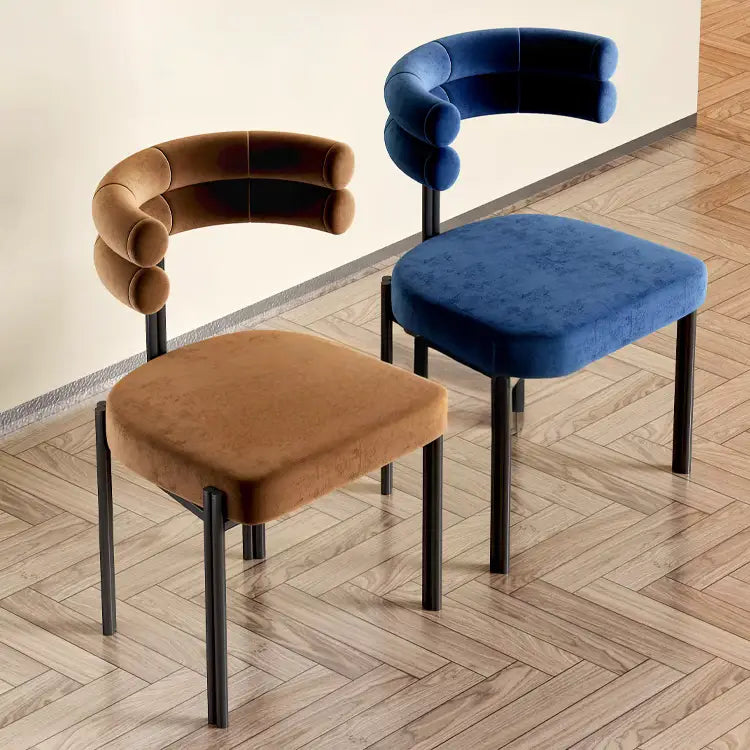 TZIPPORAH Modern Velvet Dining Chair