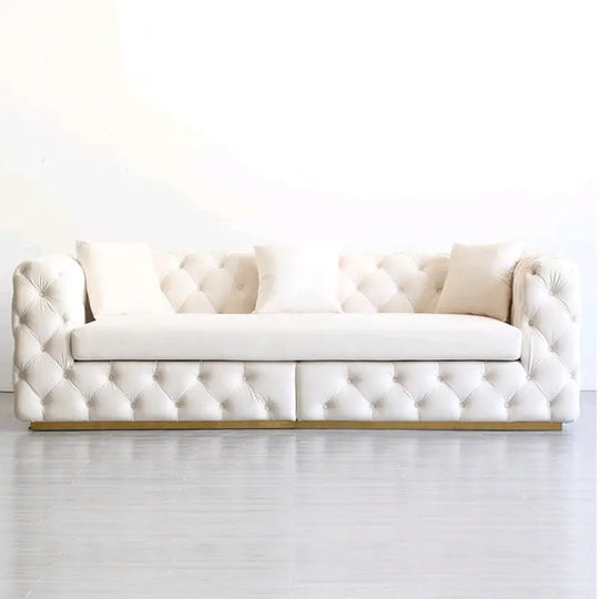 BAYON Victorian Chesterfield Velvet Sofa