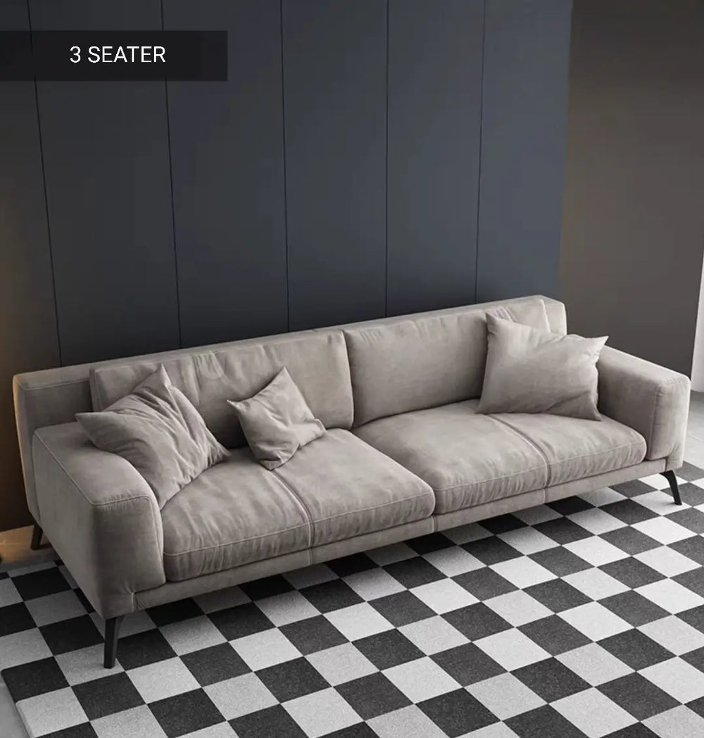 XAN Modern Fabric Sofa with Stilt Legs