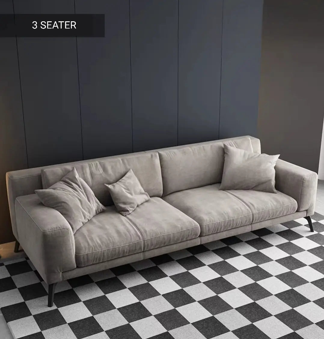 XAN Modern Fabric Sofa with Stilt Legs