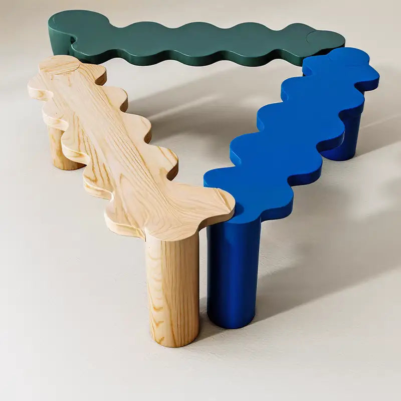 YUUTO Modern Solid Wood Bench