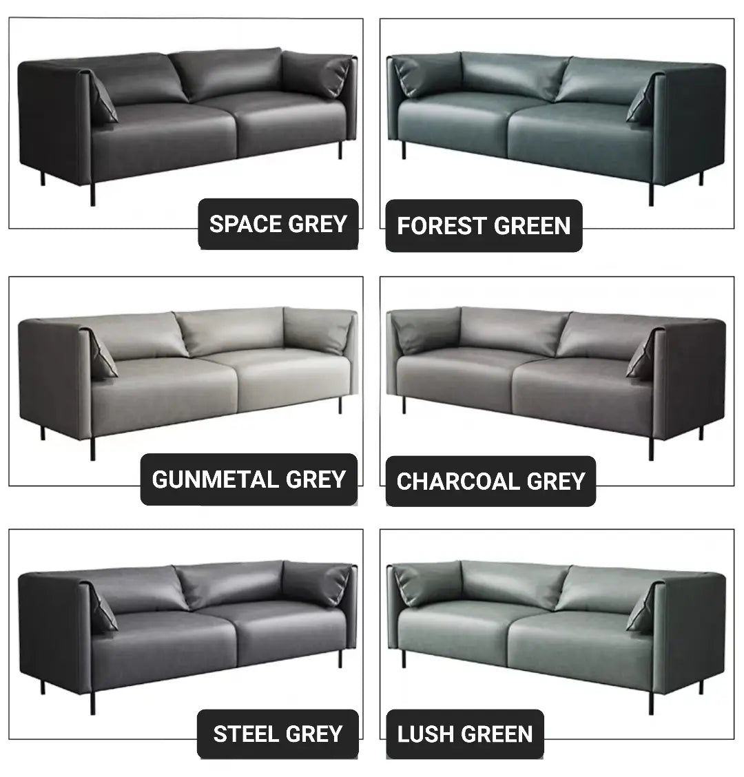 TREETH Modern Leathaire Sofa