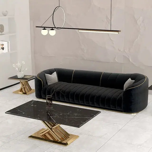 MOVEN Modern Velvet Sofa