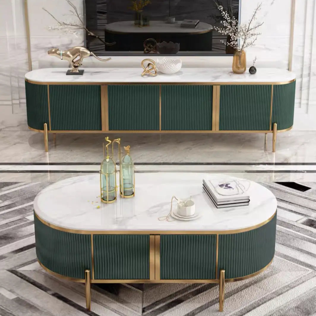 ADRIEN Modern TV Console & Coffee Table