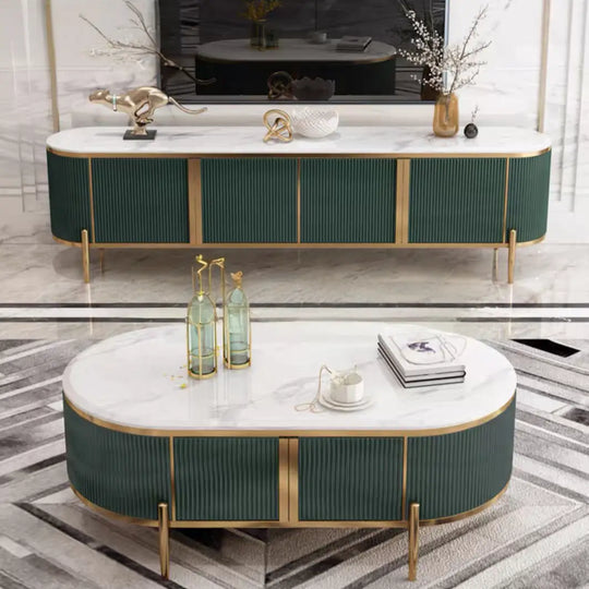 ADRIEN Modern TV Console & Coffee Table