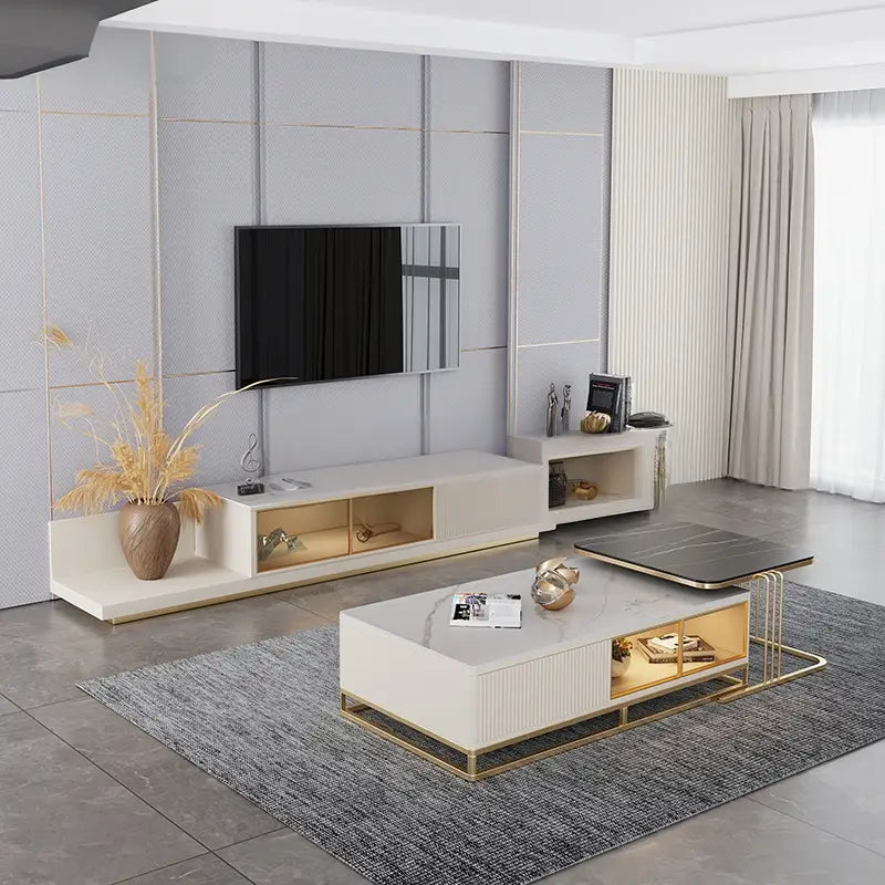 GARGAN Modern Extendable TV Console
