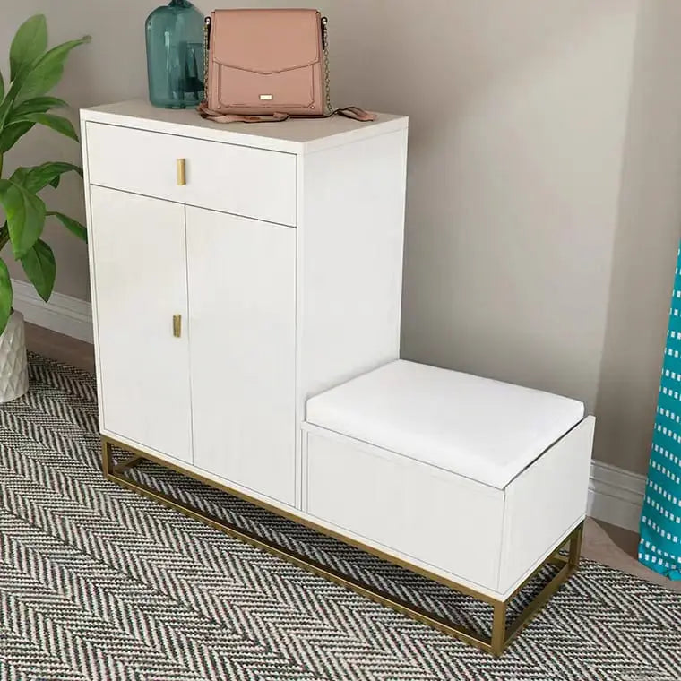 VINCENT Modern Shoe Cabinet Bench