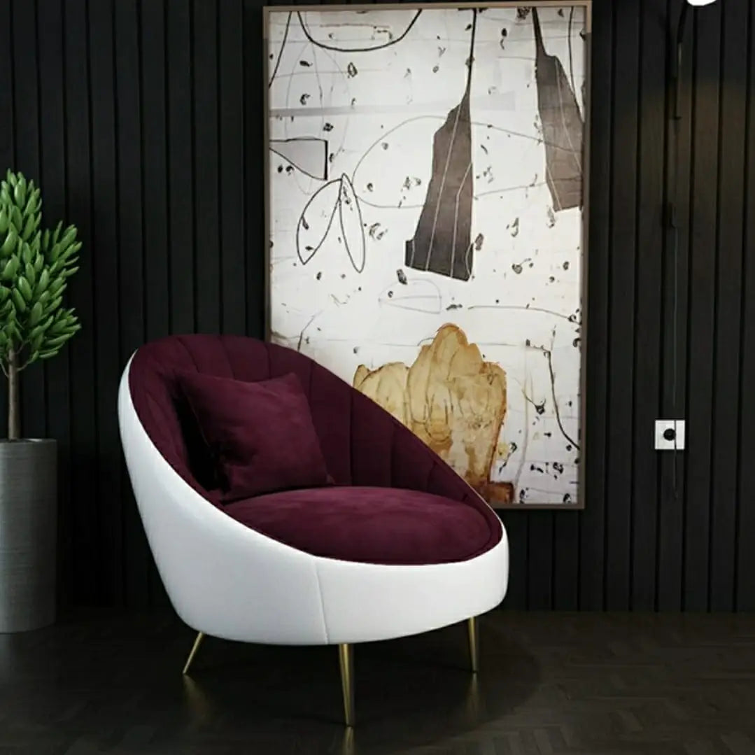 LEXINGTON Modern Velvet Armchair