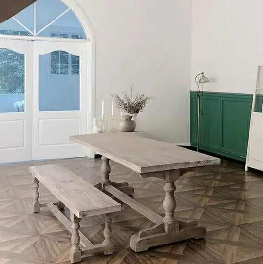 SEÁN Vintage Distressed Dining Table & Chairs