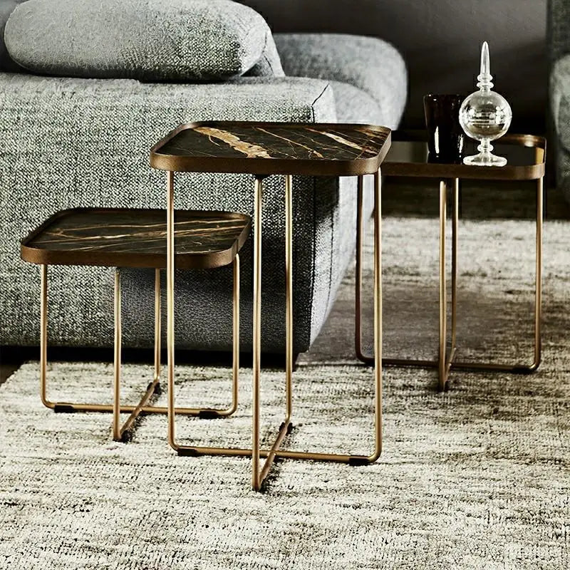 CHIUP Modern Marble Side Table