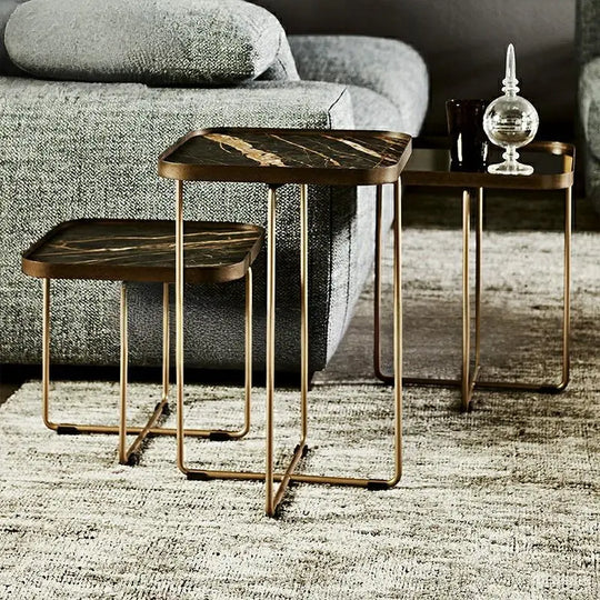 CHIUP Modern Marble Side Table