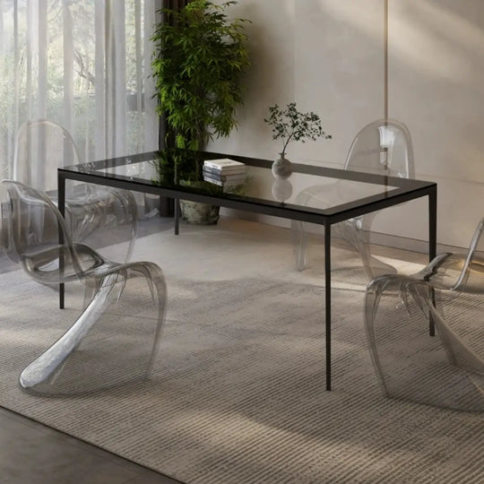JUICE Modern Glass Dining Table