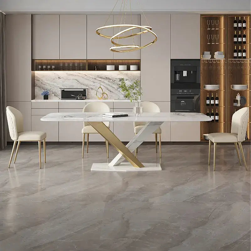 NATHAN Modern Sintered Stone Dining Table