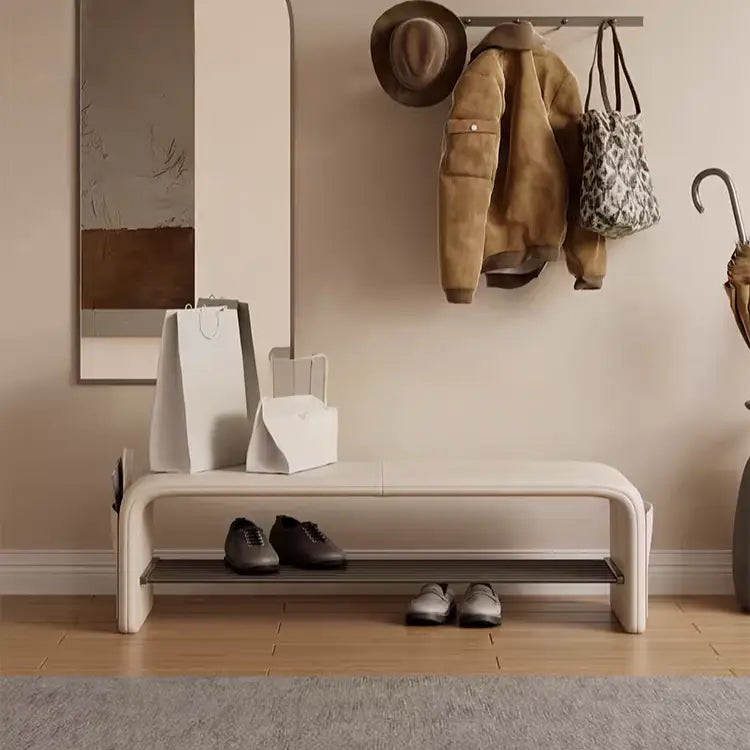 TIAGO Modern Leather Bench