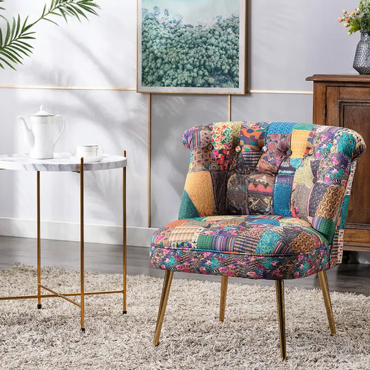 EDITH Eclectic Accent Armchair