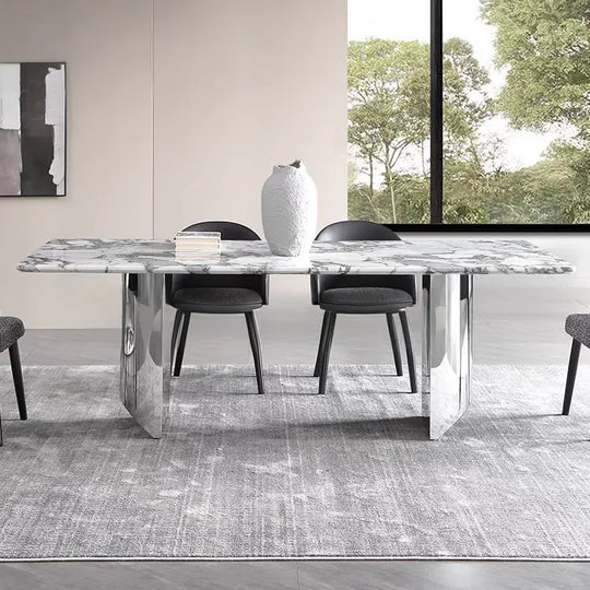 XAW Modern Marble Dining Table